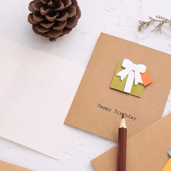 Greeting cards gift envelopes set 10 card set new rainbow flower - Picture 5 of 6